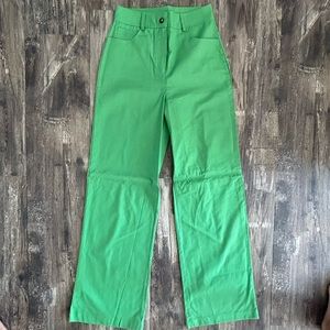 Green pants